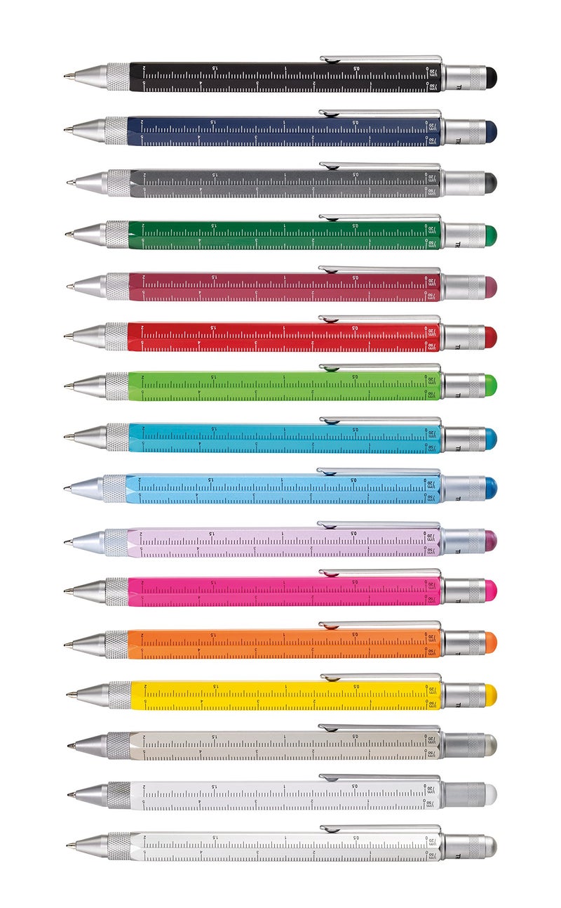 Troika Construction Ballpoint Pen, Yellow (PIP20YE) - Image 3